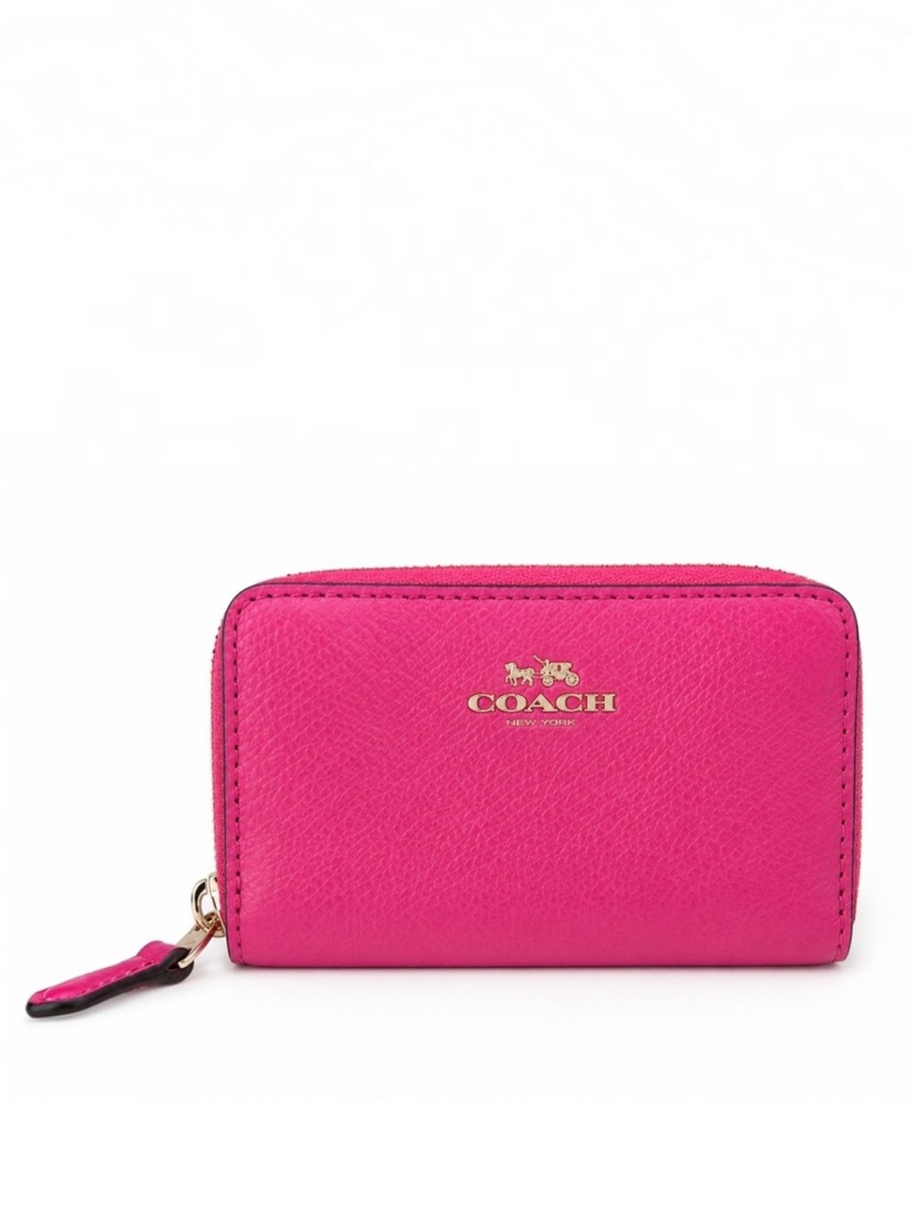 Coach Double Zip Card Case/Wallet-EUC